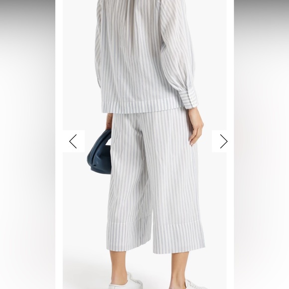 JOIE Hollis striped cotton culottes - Picture 4 of 7